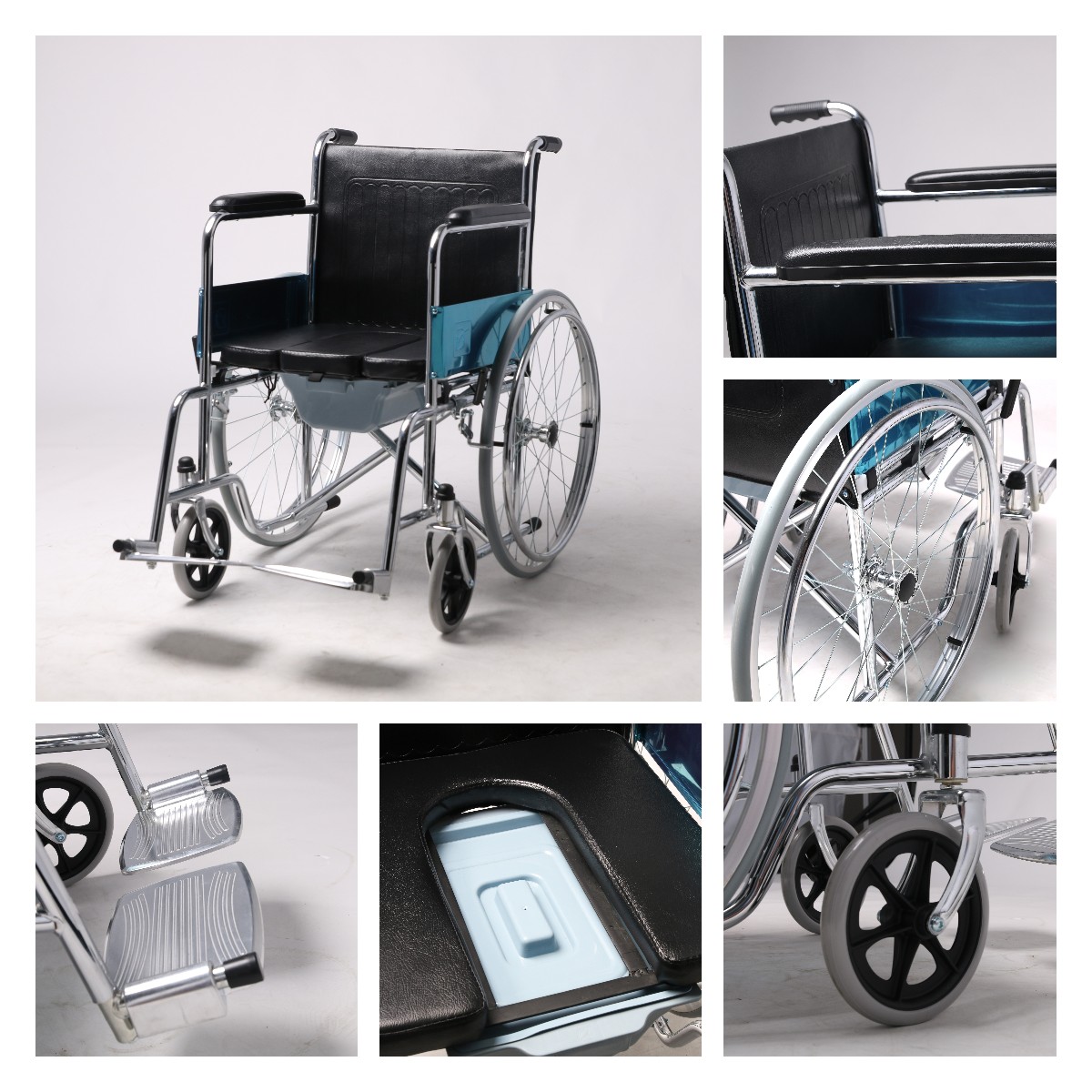 Commode Wheelchair2 Commode Chair
